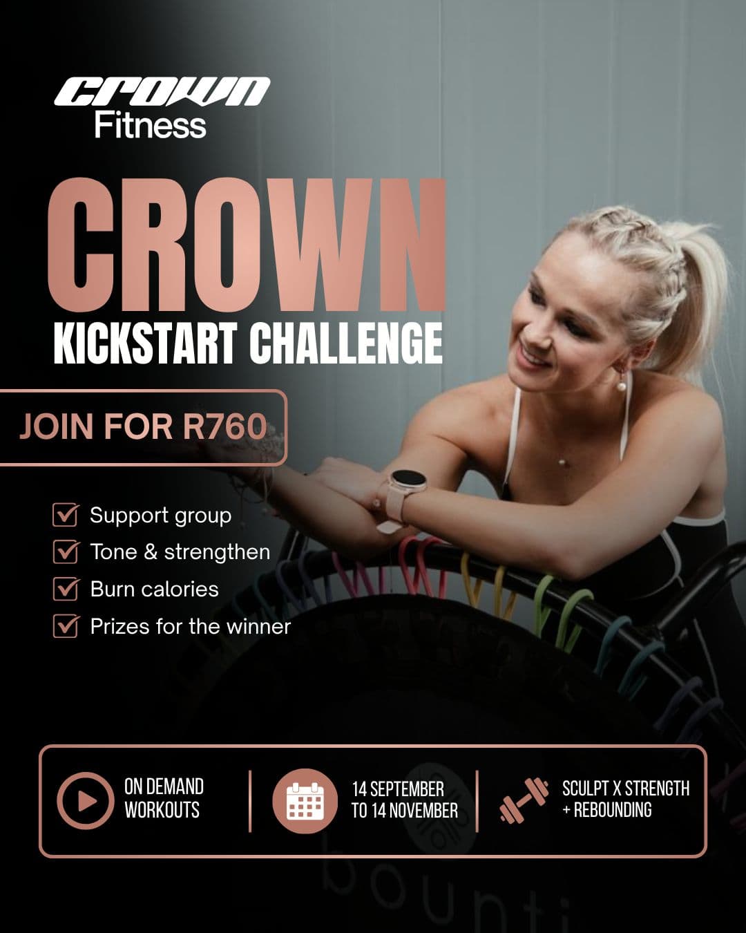 What the Crown Kickstart Challenge includes
