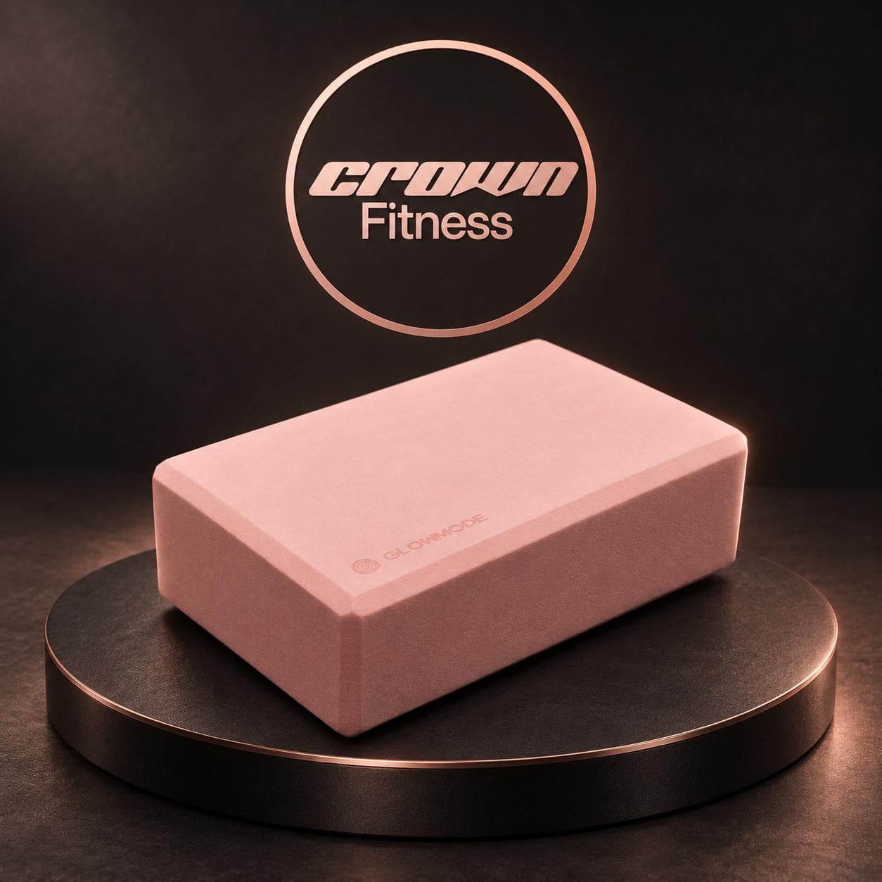 Crown Pilates Block - Pink
